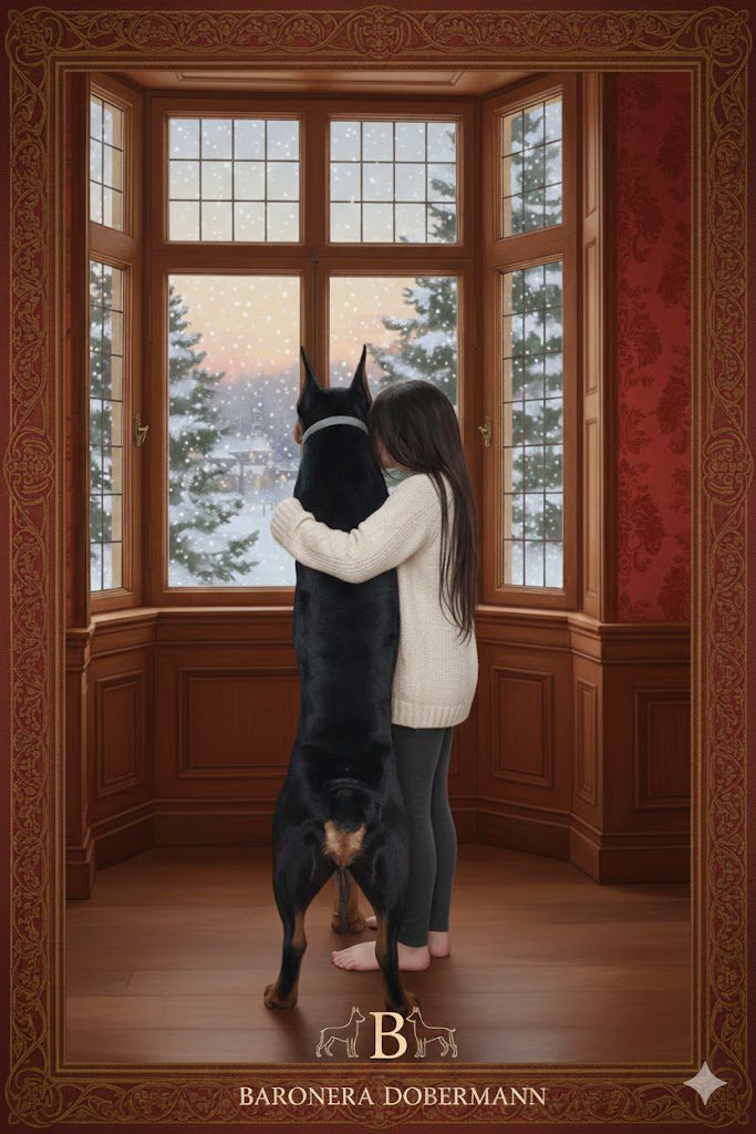 Complicité et protection : Caractère et tempérament du Dobermann Baronera