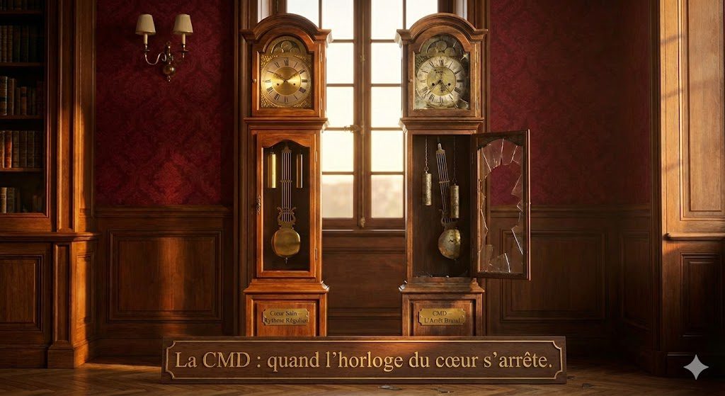 Symbolique de la CMD du Dobermann : quand l'horloge du cœur s'arrête