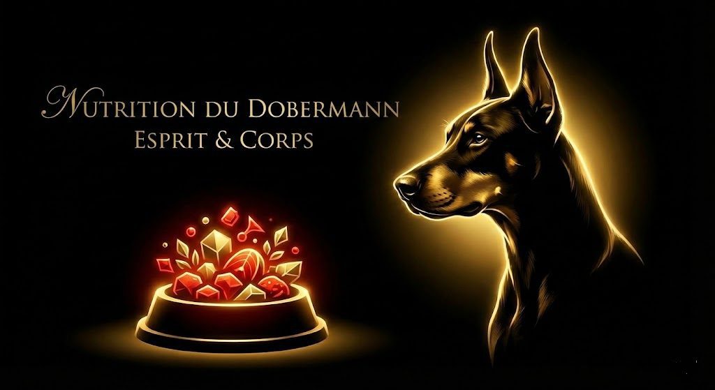 Nutrition du Dobermann - Équilibre alimentaire et soutien cardiaque