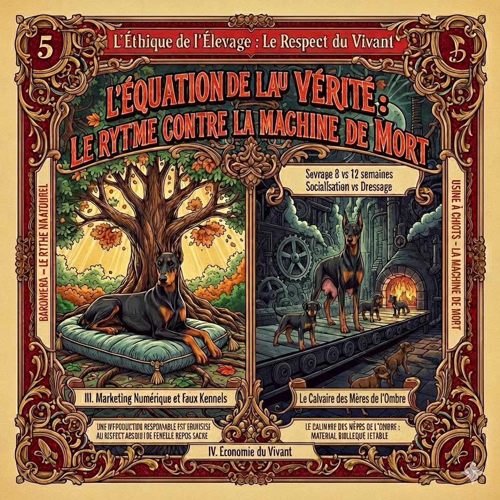 Dobermann Respect & Vérité – Éthique Baronera
