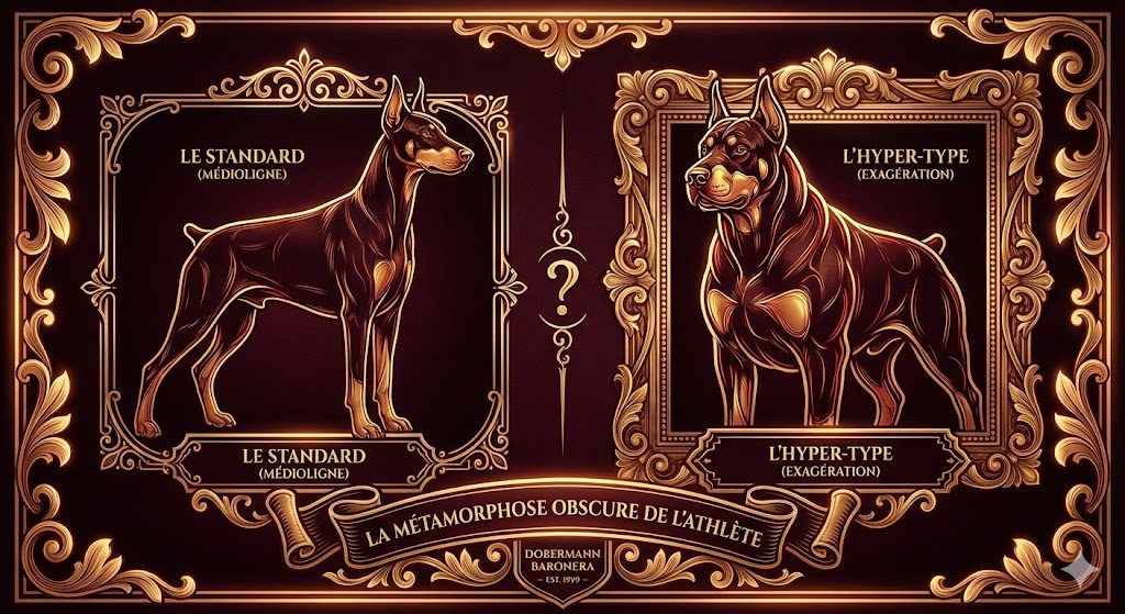 Dobermann Hyper-type – Rupture de proportions et morphologie