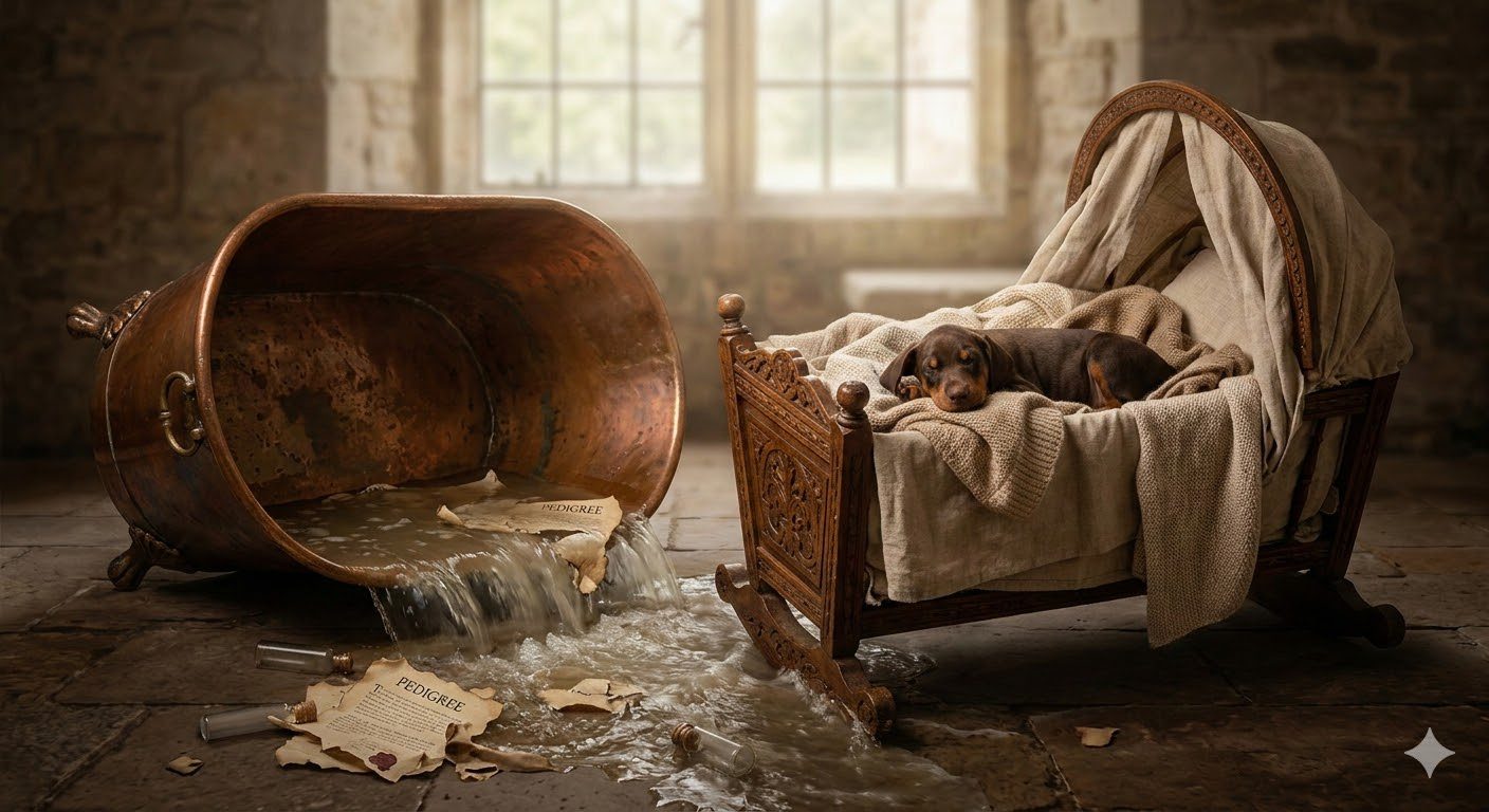 Génétique Dobermann Baronera face aux risques de la stérilisation