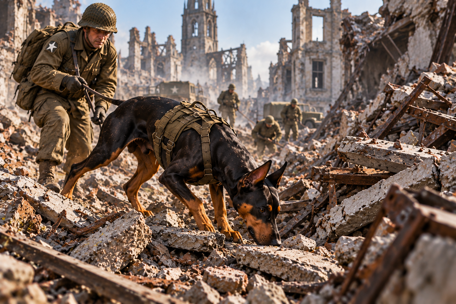 Flair du Dobermann en recherche olfactive